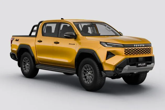 Toyota Hilux 2.8 Adventure Pickup ICE-D side profile