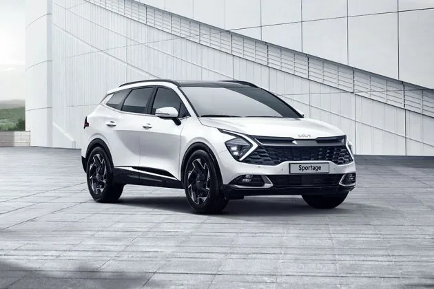 Kia Sportage Signature C-SUV ICE side profile