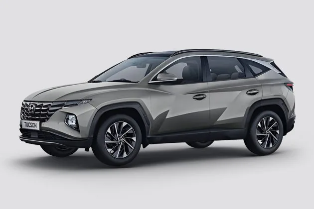 Hyundai Tucson 2.0 Special C-SUV ICE side profile
