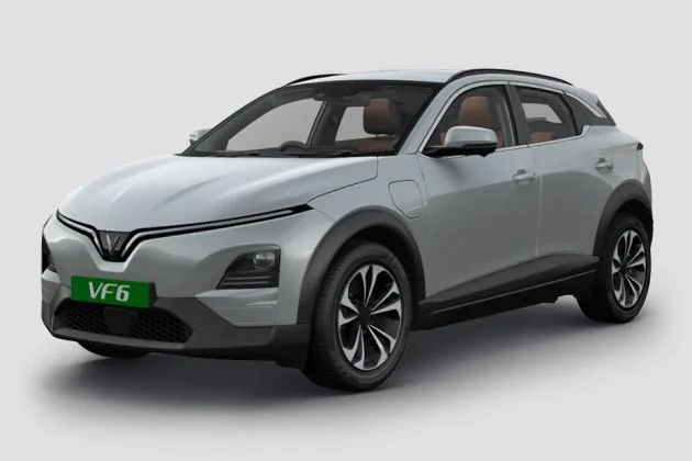 VinFast VF 6 Plus B-SUV EV side profile